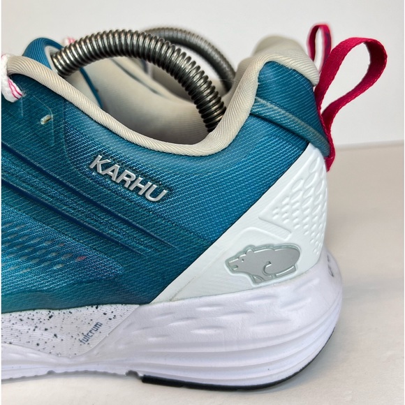Karhu Womens Fusion Ortix Mosaic Blu/Pink Size 9M Running F200287 Superb LKNW! - Picture 7 of 16